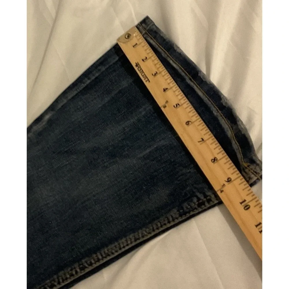 Y2K Silver Jeans AIKO MID FLARE Super Stretch Jeans Tag 25 x 32 (25x31) - Picture 14 of 14